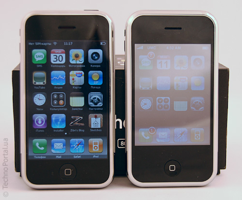Чем отличается китайский айфон. Китайский iphone 4s. Китайский айфон 4. Iphone 4s китайская копия. Паленый айфон китайский.