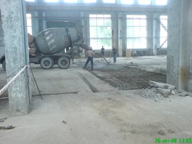 Ремонт бетонных полов. 4