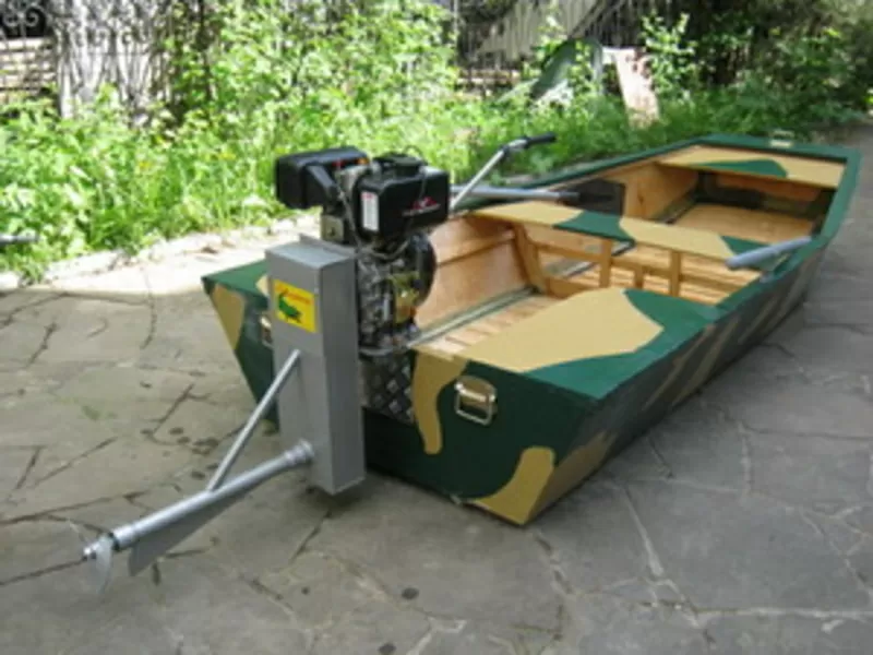Подвесные лодочные моторы – болотоходы Аллигатор 3