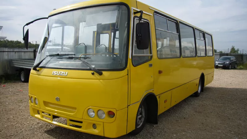 Городские автобусы Isuzu-Атаман.